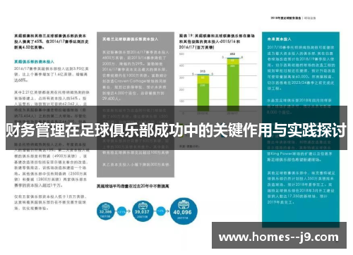 财务管理在足球俱乐部成功中的关键作用与实践探讨 财务管理在足球俱乐部成功中的关键作用与实践探讨